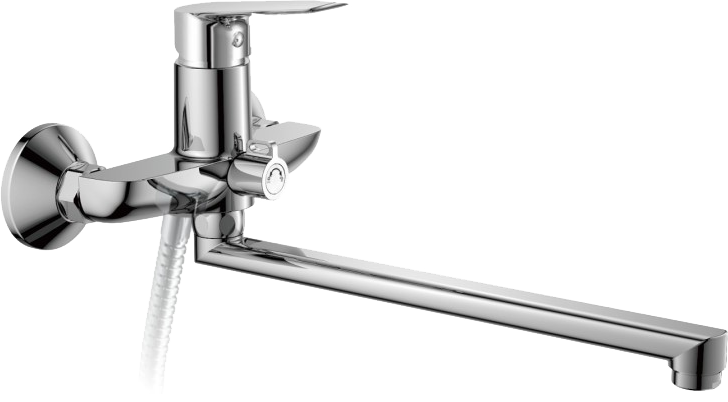 Смеситель с длинным изливом для ванны Haiba HB22506