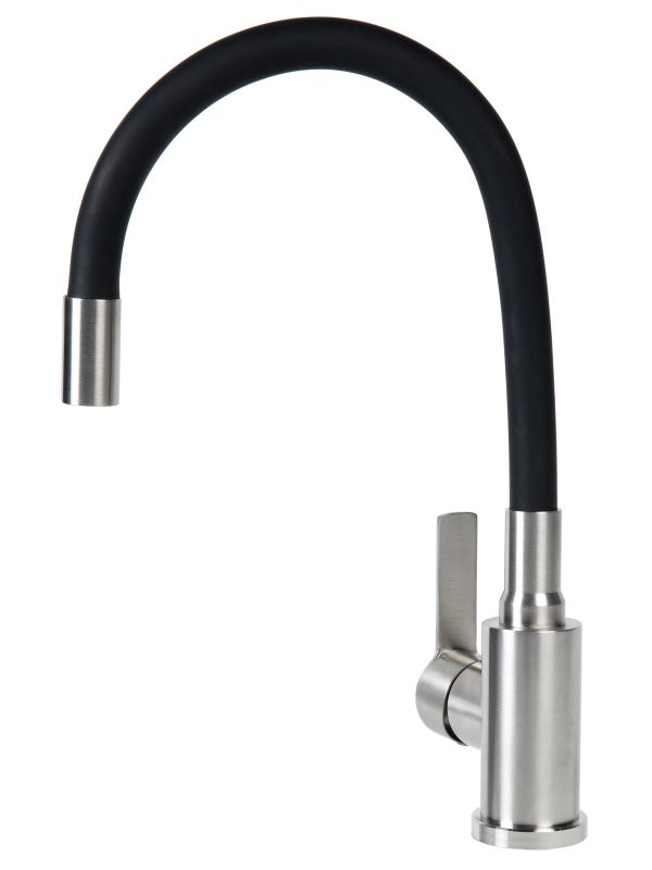 Смеситель для кухни Agger Easy A3100522 с гибким изливом, сатин матовый