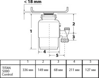Комплект Мойка Paulmark Brilon PM104546-BLM черный металлик + Смеситель Essen Es213011-418 черный металлик + Измельчитель Bort Titan 5000 Control