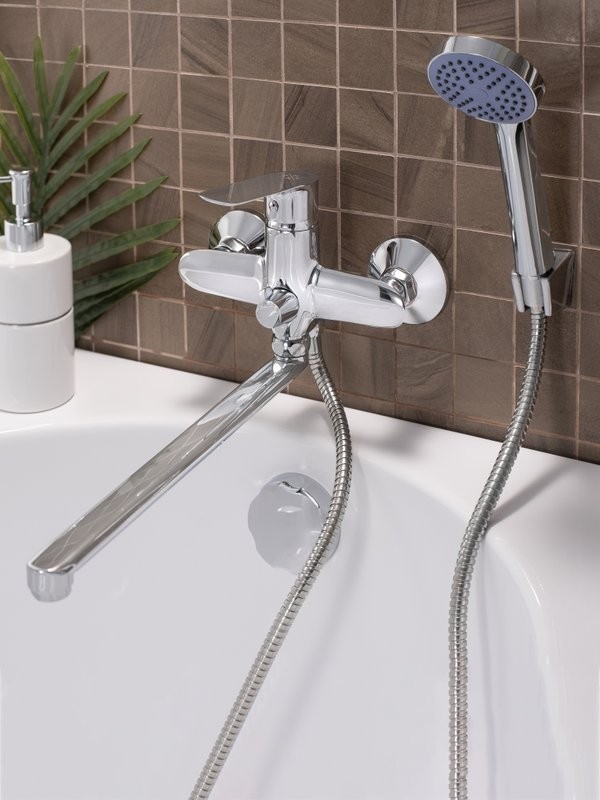 Смеситель с длинным изливом для ванны РМС SL133 SL133-006E