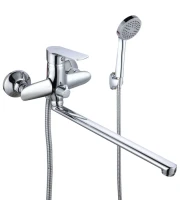 Смеситель с длинным изливом для ванны РМС SL133 SL133-006E Смеситель с длинным изливом для ванны РМС SL133 SL133-006E