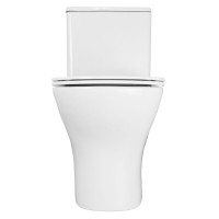Унитаз - моноблок AZARIO Terni 670x350x760 горизонтальный слив, быстросъемное сиденье микролифт (AZ-8618)
