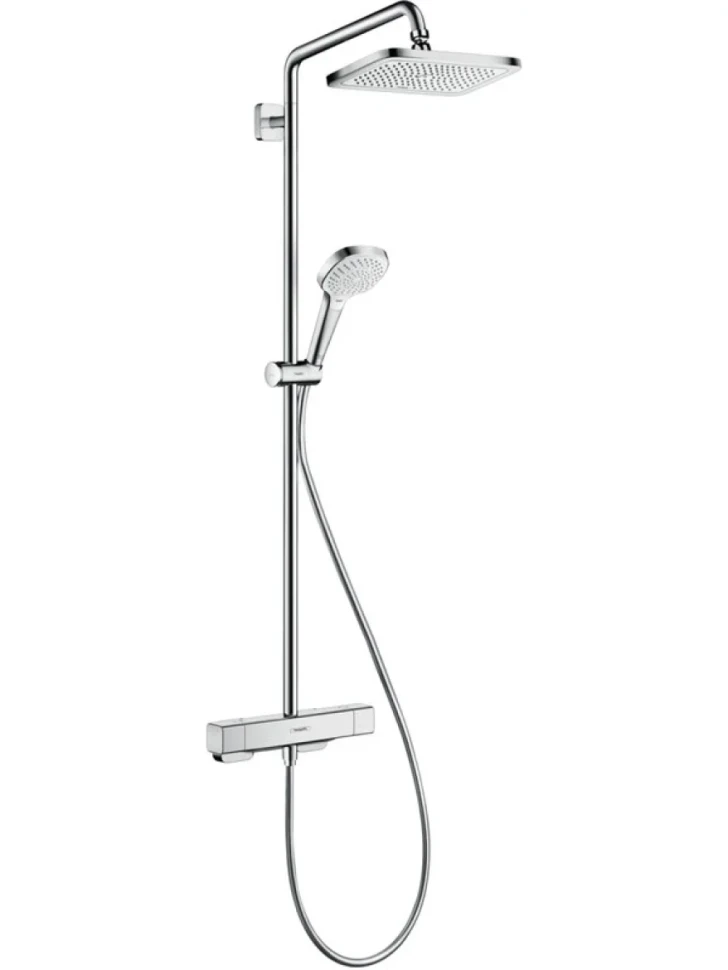Душевая стойка Hansgrohe Croma 27630000 для душа, с термостатом