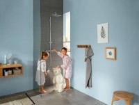 Душевая стойка Hansgrohe Croma 27630000 для душа, с термостатом