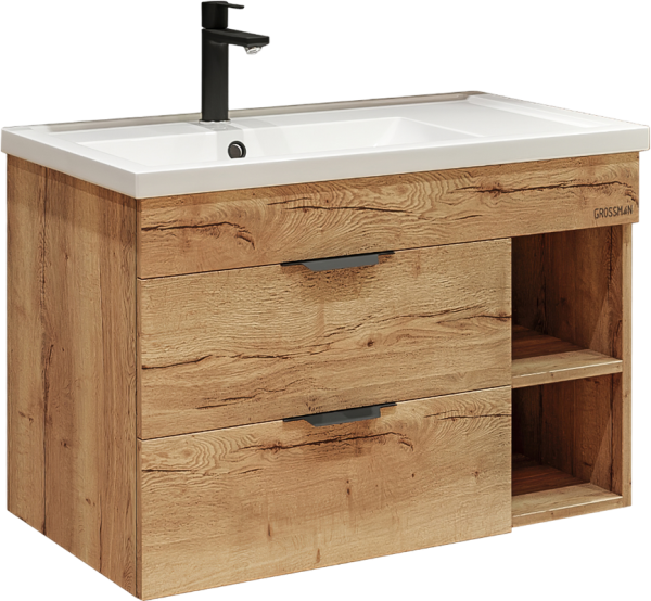 Тумба под раковину Grossman Форта 80 дуб галифакс