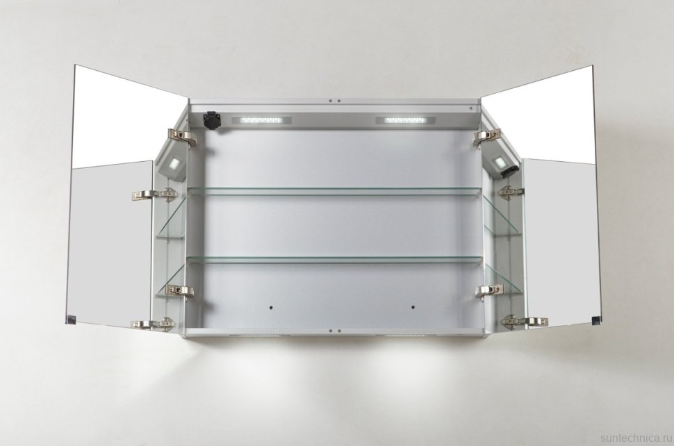 Зеркало-шкаф BelBagno SPC-2A-DL-BL-900 с подсветкой