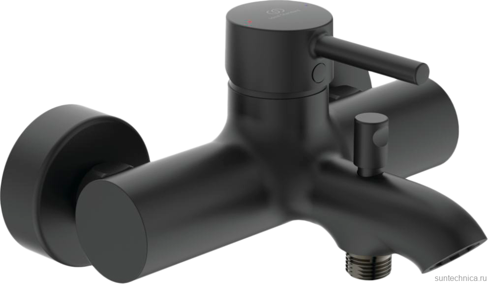 Смеситель для ванны с душем Ideal Standard Ceraline BC199XG черный
