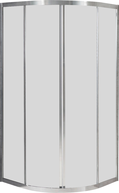 Душевой уголок BelBagno Due R-2-90-P-Cr