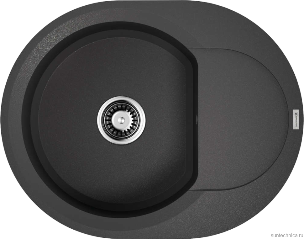 Комплект Мойка Omoikiri Sakaime 60E BL черная + Измельчитель Nagare 750