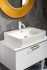 Мебель для ванной Armadi Art Vallessi Avangarde Linea 80, белая, с накладной раковиной