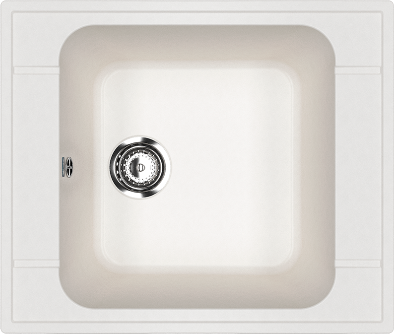 Мойка кухонная Ulgran U-604 -341 ультра-белая