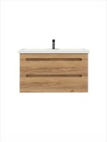 Тумба под раковину без столешницы SanStar Diva 100 подвесная, Gold Kraft