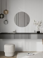 Зеркало круглое CONTINENT Led Ajour 80 см, сенсорное, с подсветкой