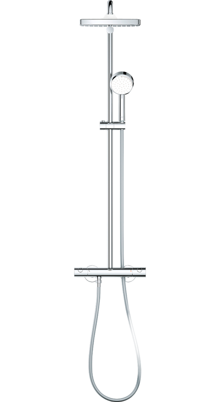 Душевая стойка Grohe Tempesta Cosmopolitan System 250 26689000 с термостатом