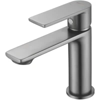 Смеситель для раковины Haiba HB10639-3 оружейная сталь Смеситель для раковины Haiba HB10639-3 оружейная сталь