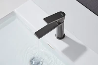 Смеситель для раковины Haiba HB10639-3 оружейная сталь Смеситель для раковины Haiba HB10639-3 оружейная сталь