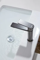Смеситель для раковины Haiba HB10639-3 оружейная сталь Смеситель для раковины Haiba HB10639-3 оружейная сталь