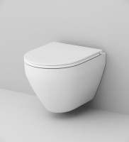 Комплект Унитаз подвесной AM.PM Spirit V2.0 с микролифтом + Инсталляция EWRIKA ProLT 0026-2020 + Кнопка 0054 черная матовая