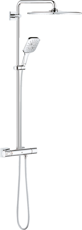 Душевая стойка Grohe Rainshower SmartActive 310 26649000 с термостатом, хром