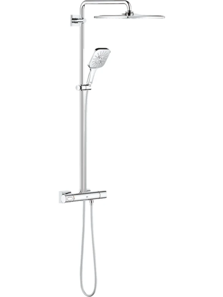 Душевая стойка Grohe Rainshower SmartActive 310 26649000 с термостатом, хром