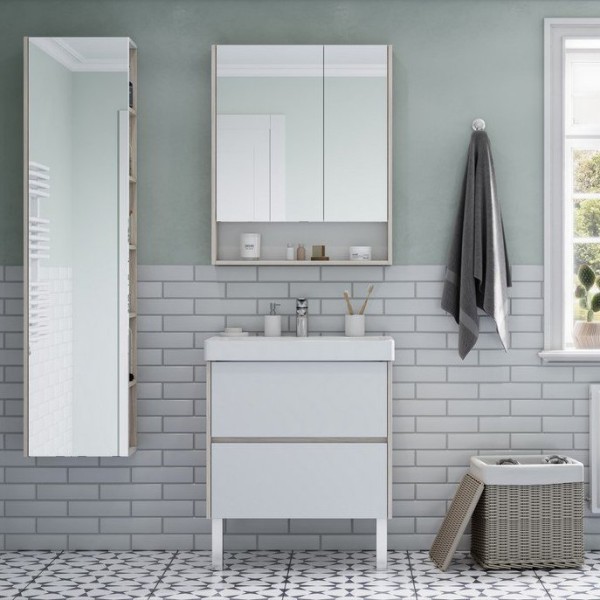 Мебель для ванной комнаты AQUATON Сканди 70 дуб верона