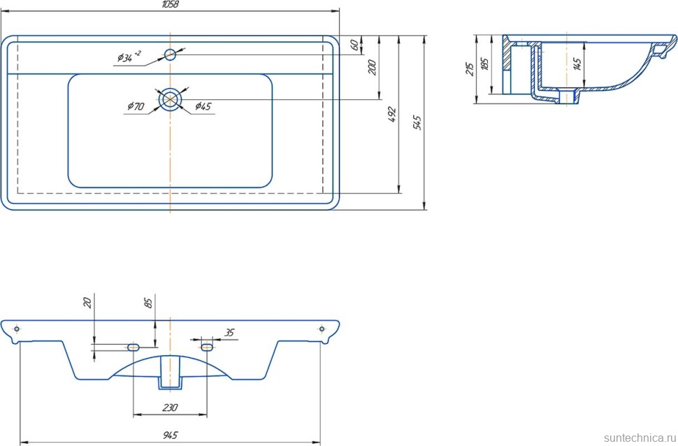 Мебель для ванной комнаты ASB-Woodline Толедо 105 капучино