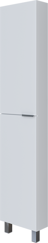 Шкаф пенал для ванной 1MarKa Gaula 40Н L, белый