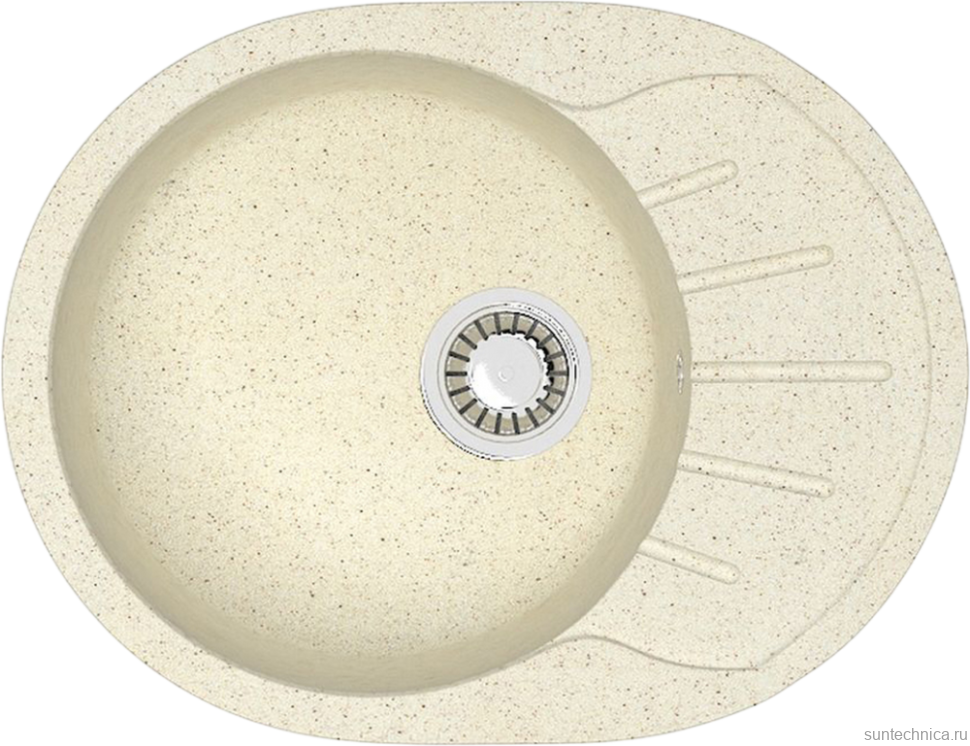 Мойка кухонная AZARIO Light 00079919 бежевая