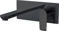 Смеситель для раковины Vincea Esse VBFW-1E1MB С ВНУТРЕННЕЙ ЧАСТЬЮ, черный матовый