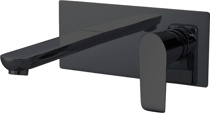 Смеситель для раковины Vincea Esse VBFW-1E1MB С ВНУТРЕННЕЙ ЧАСТЬЮ, черный матовый