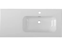 Тумба с раковиной BelBagno Kraft R, 100 2 ящика, дверца, rovere galifax bianco