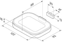 Набор Стакан AM.PM Func A8F34300 + Мыльница A8F34200