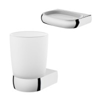 Набор Стакан AM.PM Sensation A3034300 + Мыльница A3034200 Набор Стакан AM.PM Sensation A3034300 + Мыльница A3034200