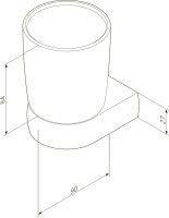 Набор Стакан AM.PM Sensation A3034300 + Мыльница A3034200 Набор Стакан AM.PM Sensation A3034300 + Мыльница A3034200