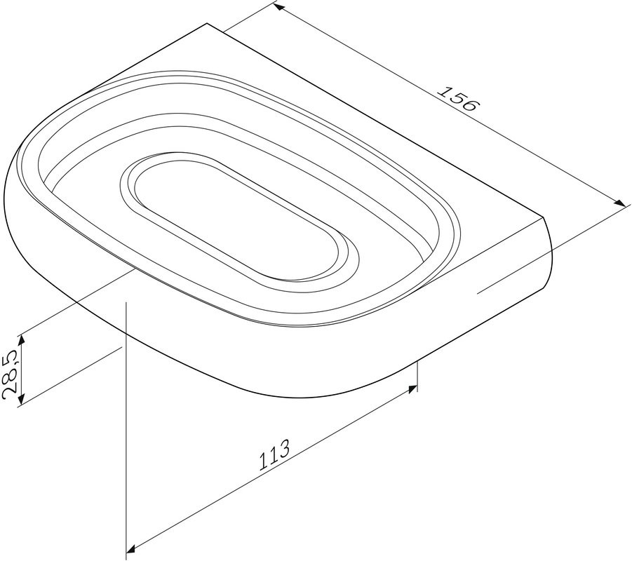Набор Стакан AM.PM Sensation A3034300 + Мыльница A3034200