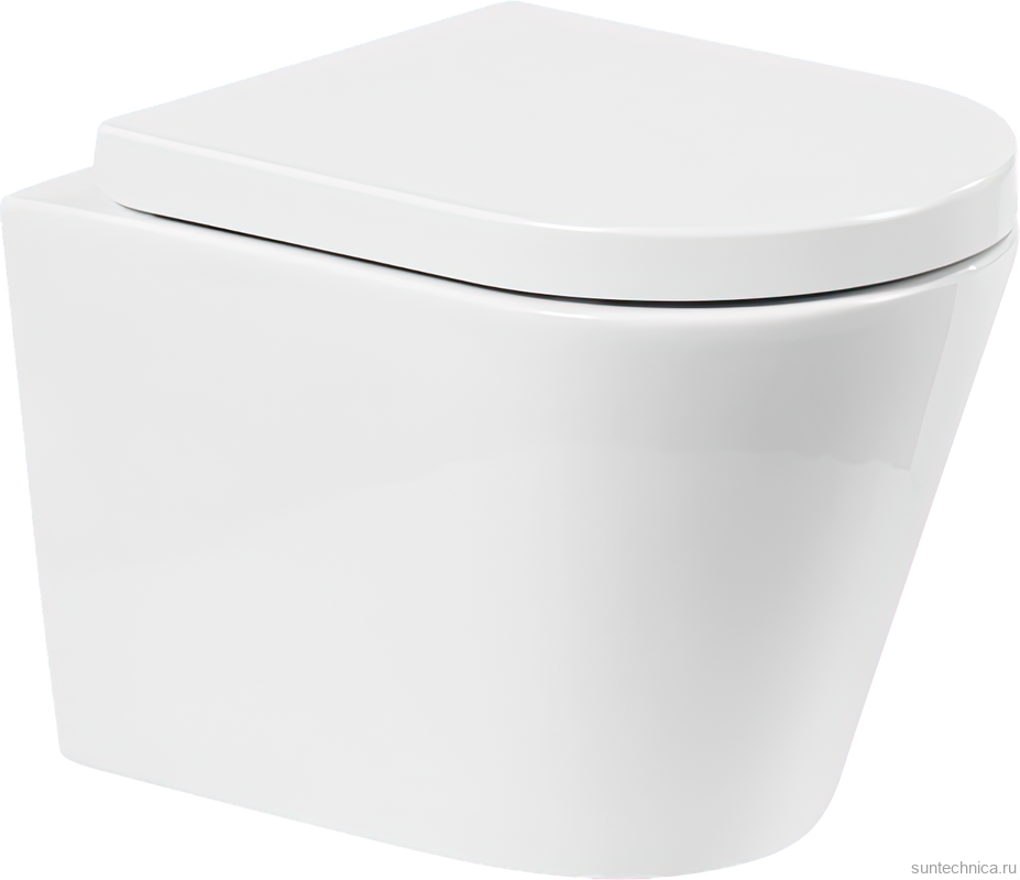 Комплект Унитаз подвесной BelBagno Flay-r + Крышка Norma BB865SC с микролифтом + Инсталляция Geberit Duofix Delta 458.149.21.1 с кнопкой смыва, хром + Звукоизоляция