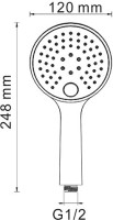 Душевой комплект Wasserkraft A16030 Thermo