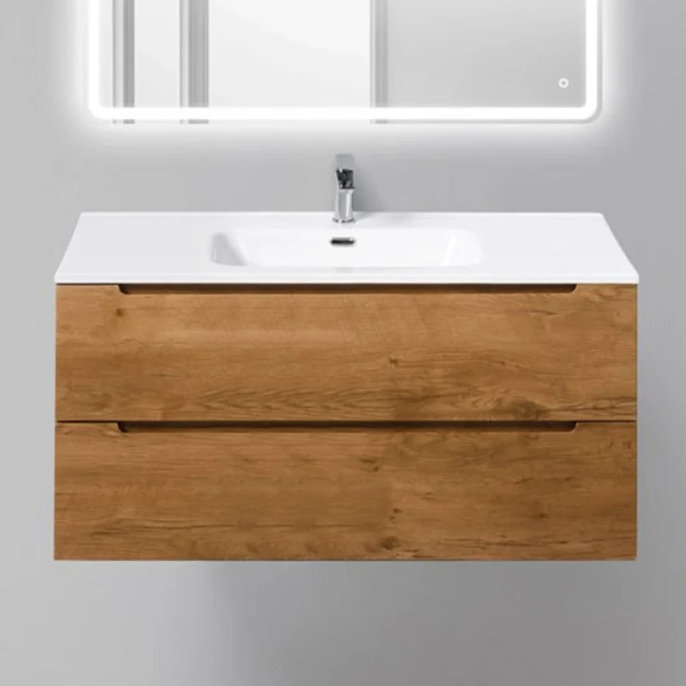 Тумба с раковиной BelBagno Etna 100 rovere  nature