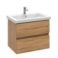 Мебель для ванной комнаты SanStar Lavanti 60 дуб вотан, раковина Como 60
