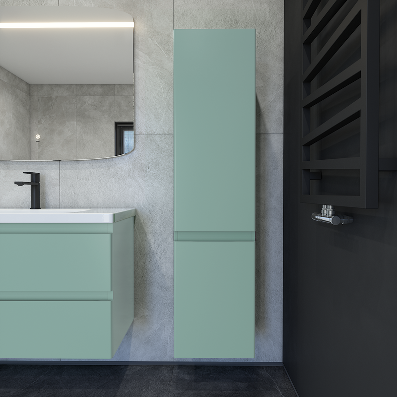 Шкаф-пенал для ванной Caprigo Forte 35 R селесте