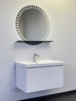 Мебель для ванной комнаты Comforty Арзамас 80 подвесная, матовая белая