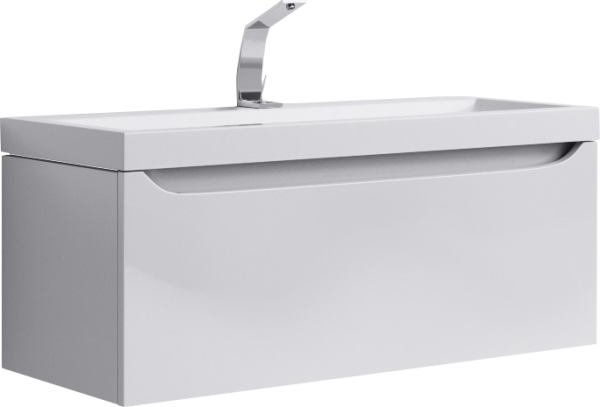 Тумба под раковину Aqwella 5 stars Верона 100 белая