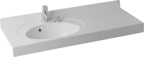 Мебельная раковина AQUATON Отель 120 L с навесами и диспенсером