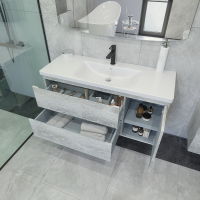 Тумба под раковину без столешницы Caprigo Forte 120 R подвесная, белый клен