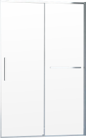 Душевая дверь в нишу Vincea Slim Soft VDS-1SS100CL 100 см, профиль хром, стекло прозрачное