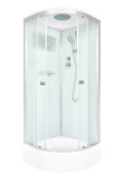 Душевая кабина DTO D D278S профиль хром, стекло матовое