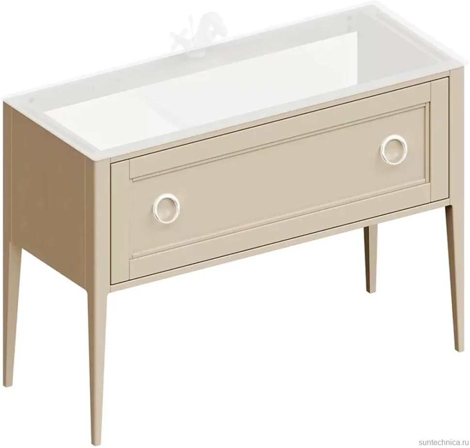 Тумба под раковину KERAMA MARAZZI Plaza Classic Neo 120 капучино матовый