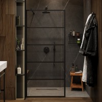 Душевой комплект Ideal Standard черный, С ВНУТРЕННЕЙ ЧАСТЬЮ