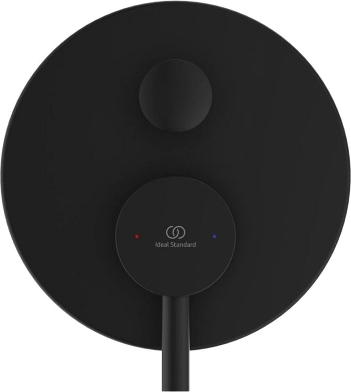 Душевой комплект Ideal Standard черный, С ВНУТРЕННЕЙ ЧАСТЬЮ
