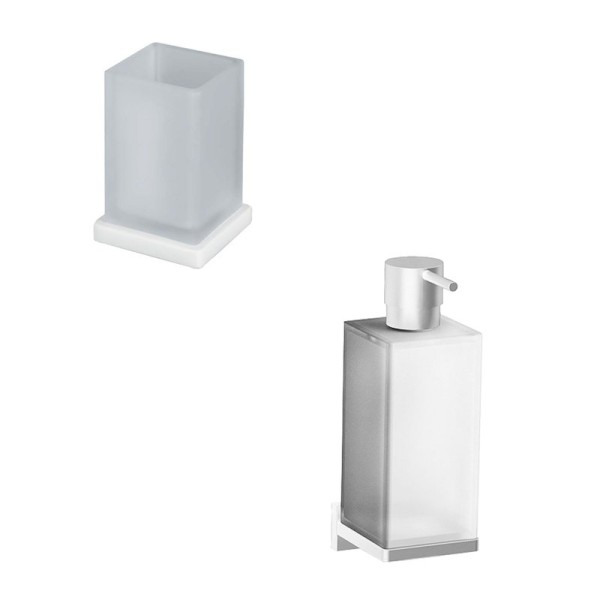 Набор Стакан Colombo Design Look B1641.BM + Дозатор B9316.BM